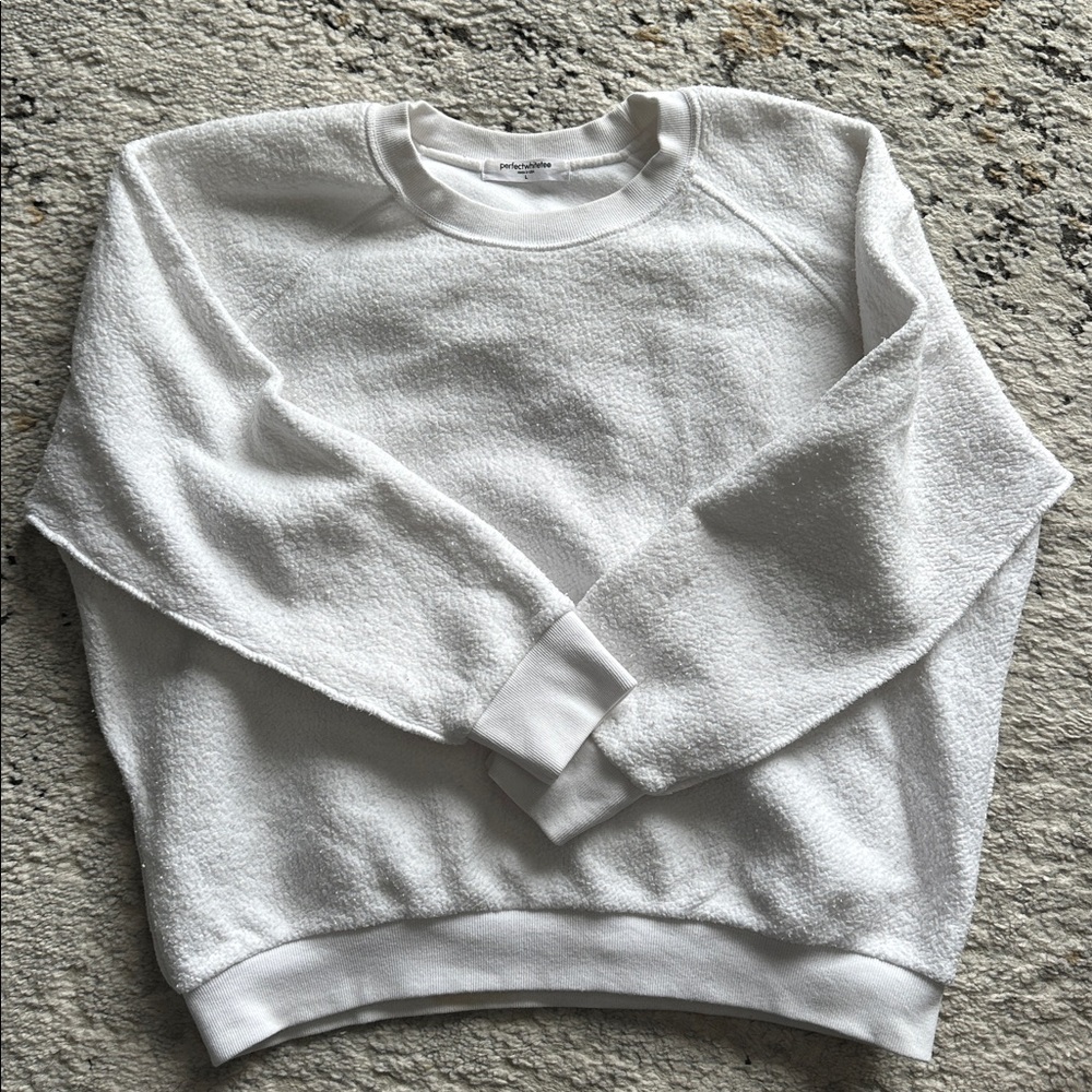 Ziggy inside out shrunken fleece sweatshirt